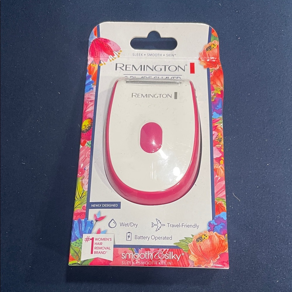 Remington Smooth & Silky Pink and White Hair Remover